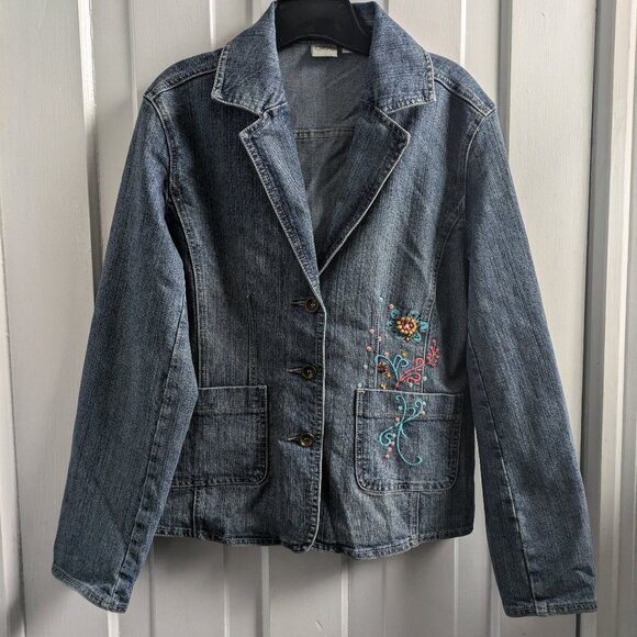 Cleo woman's jean jacket - Picture 4 of 7